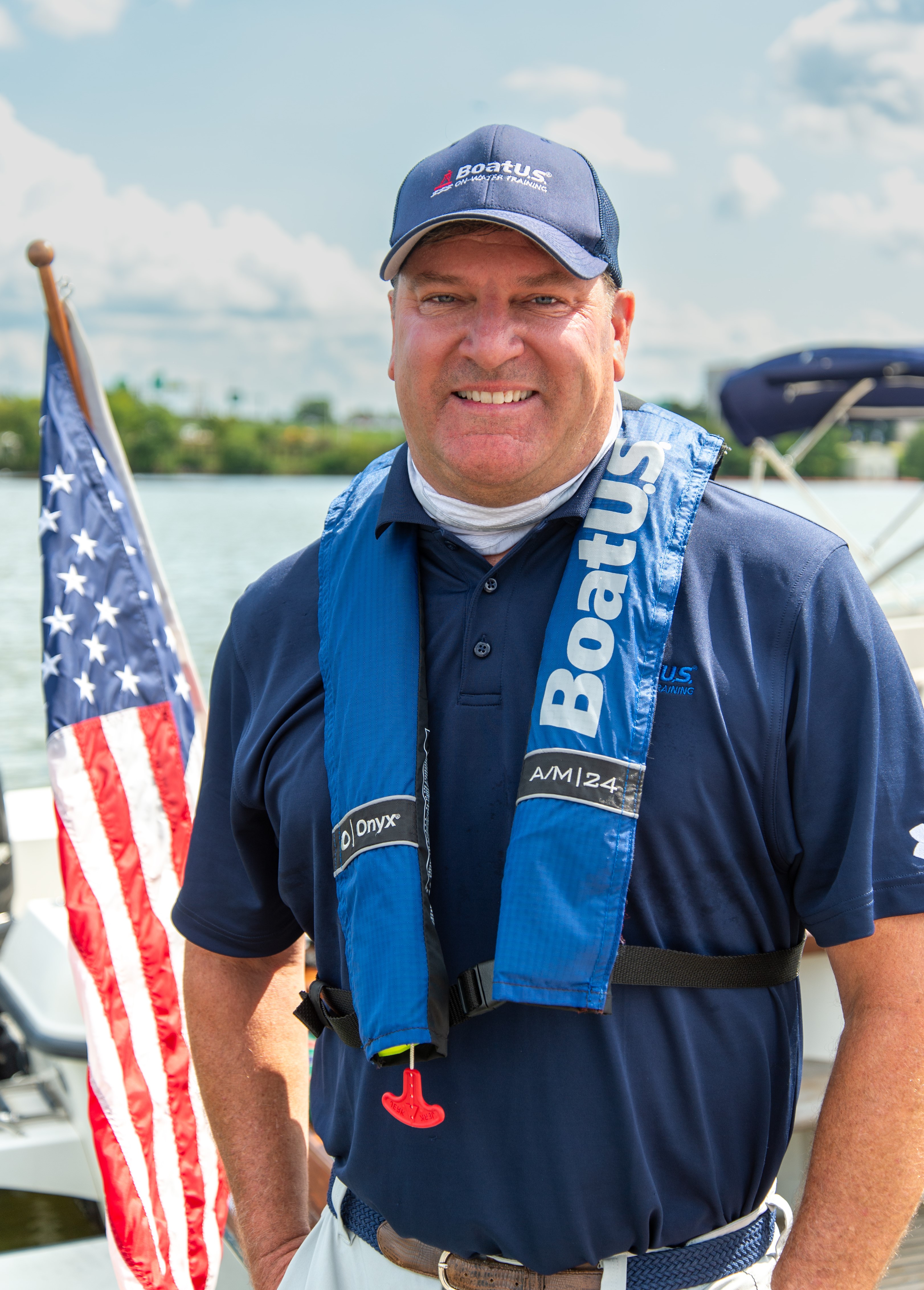 Newly appointed National Boating Safety Advisory Committee Representative and BoatUS Foundation Director of Boating Safety Ted Sensenbrenner.